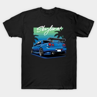 Nissan Skyline R34 T-Shirt